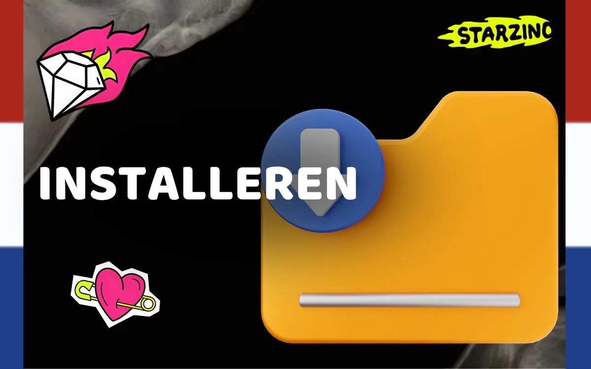 Installeren Starzino App