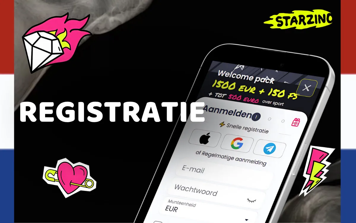 App Registratie en Inloggen Starzino
